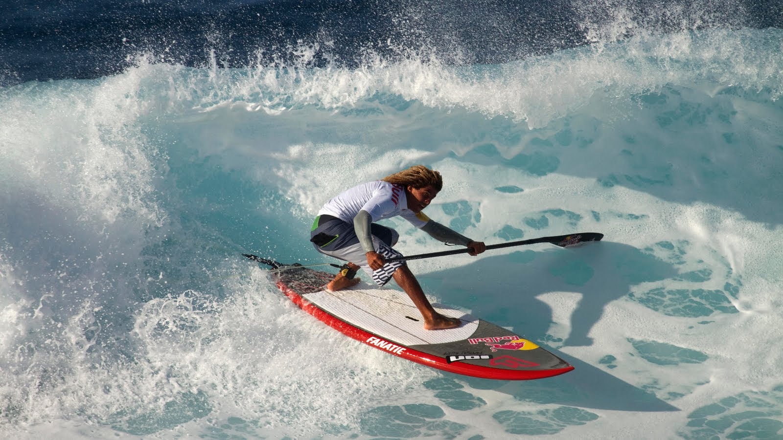 Heavy waters…lets paddle surf!