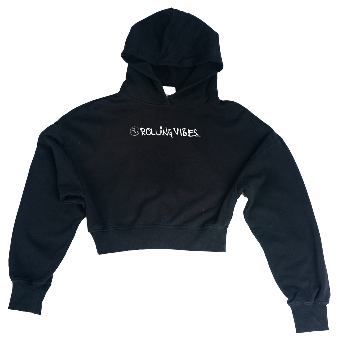 The Rolling Vibes - Crop Hoodie